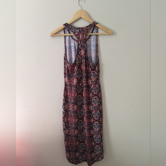 Boho Fitted Midi Dress - Picture 5 of 6